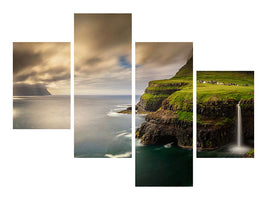modern-4-piece-canvas-print-gasadalur-and-mykines