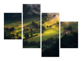 modern-4-piece-canvas-print-light-and-shadow-a