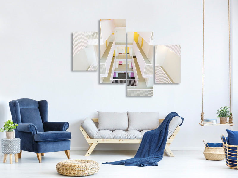 modern-4-piece-canvas-print-lovely-colors