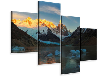 modern-4-piece-canvas-print-morning-light-at-cerro-torre