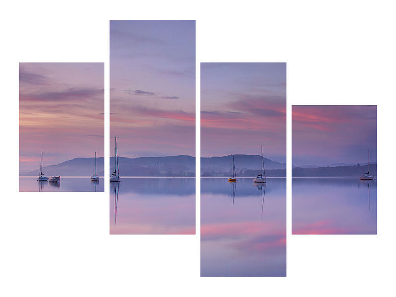 modern-4-piece-canvas-print-morning-mood-ii