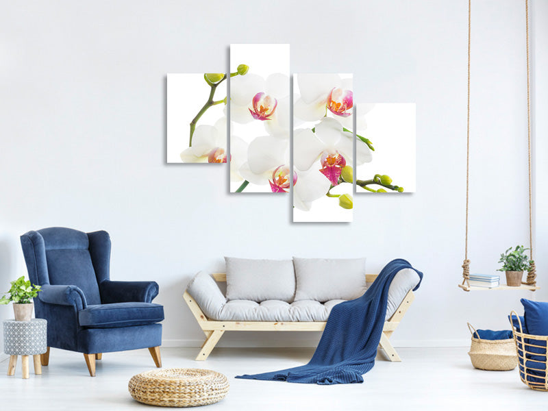 modern-4-piece-canvas-print-orchids-love