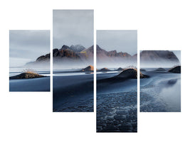 modern-4-piece-canvas-print-stokksnes