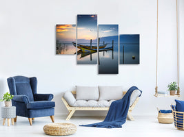 modern-4-piece-canvas-print-the-boats