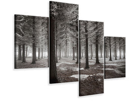 modern-4-piece-canvas-print-the-onset-of-winter