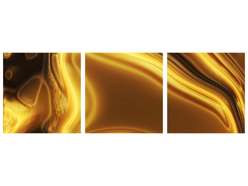 panoramic-3-piece-canvas-print-abstract-liquid-gold