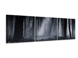 panoramic-3-piece-canvas-print-capela-forest