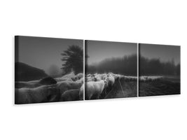 panoramic-3-piece-canvas-print-foggy-memory-of-the-past-ii
