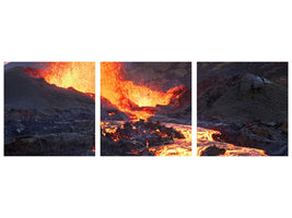 panoramic-3-piece-canvas-print-la-fournaise-volcano
