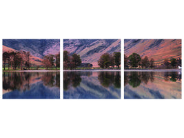 panoramic-3-piece-canvas-print-morning-dream