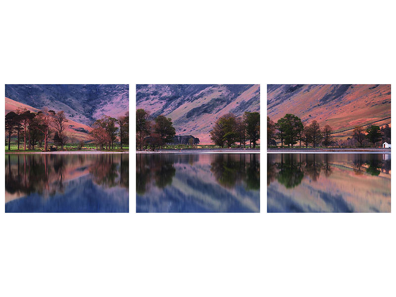 panoramic-3-piece-canvas-print-morning-dream