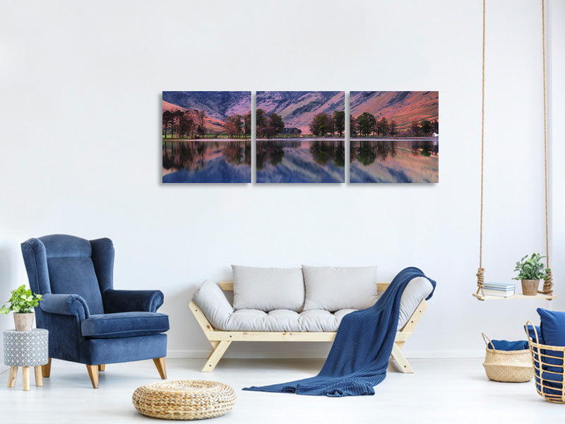 panoramic-3-piece-canvas-print-morning-dream