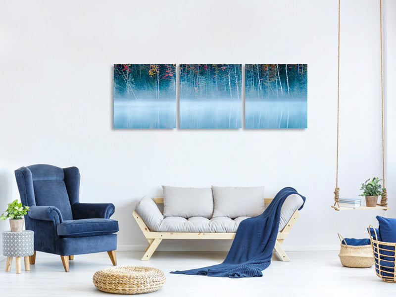 panoramic-3-piece-canvas-print-morning-reflection
