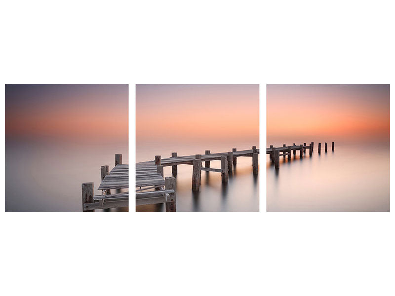 panoramic-3-piece-canvas-print-old-pier-ii