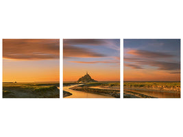 panoramic-3-piece-canvas-print-saint-michel