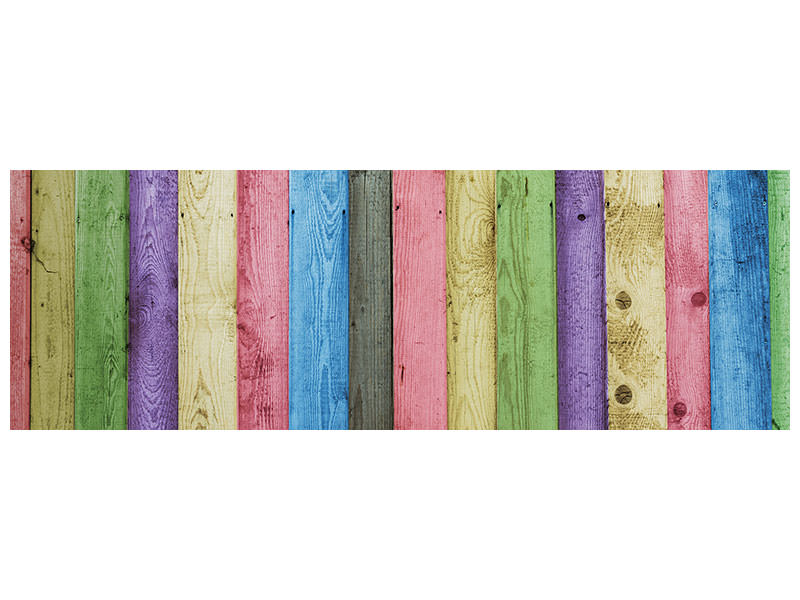 panoramic-canvas-print-colorful-wood