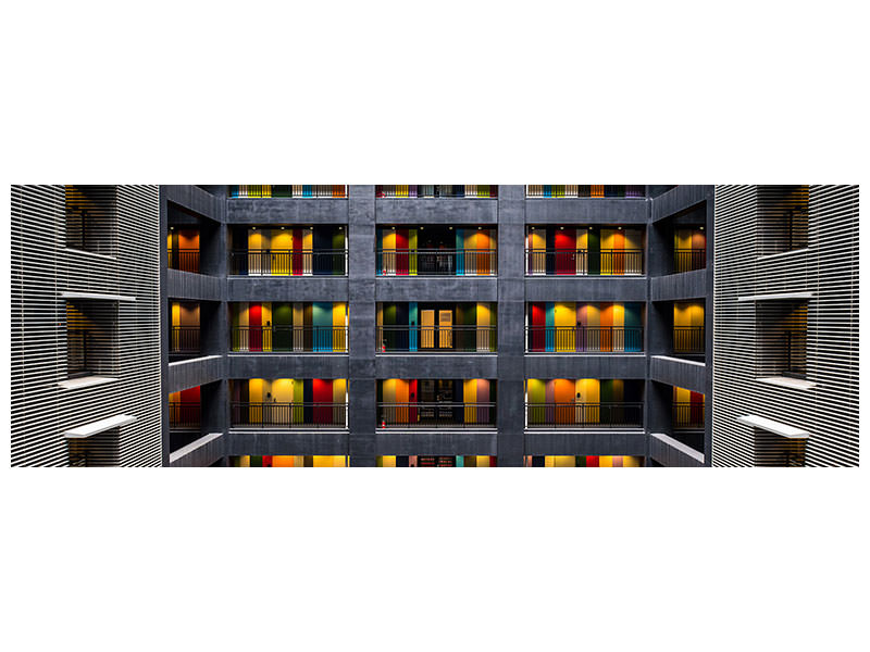 panoramic-canvas-print-the-colored-doors