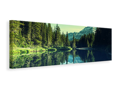 panoramic-canvas-print-the-music-of-silence-in-the-mountains